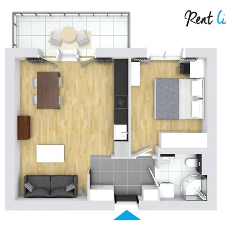 One Bedroom By Rent Like * Варшава